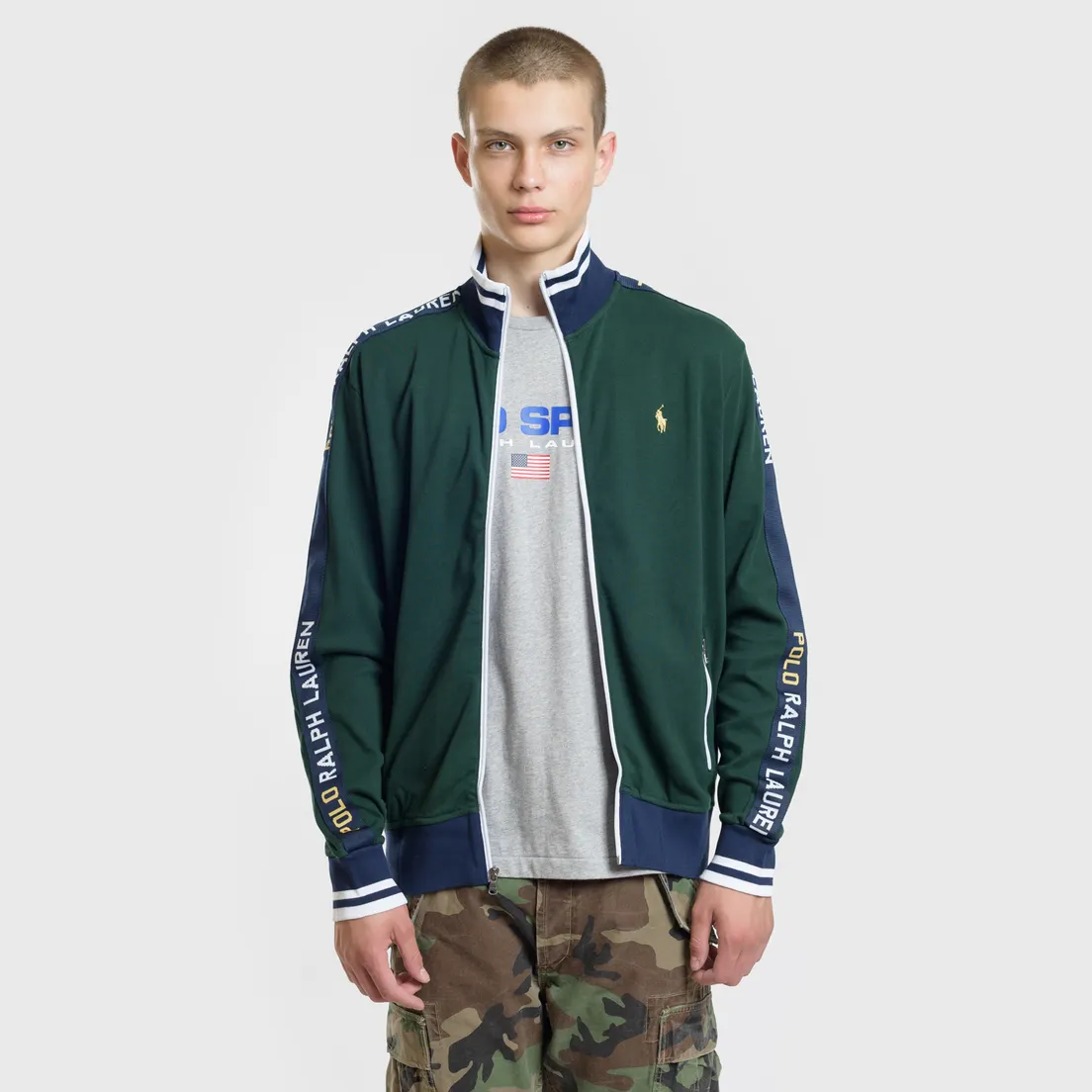 Polo Ralph Lauren Мужская толстовка Interlock Full Zip