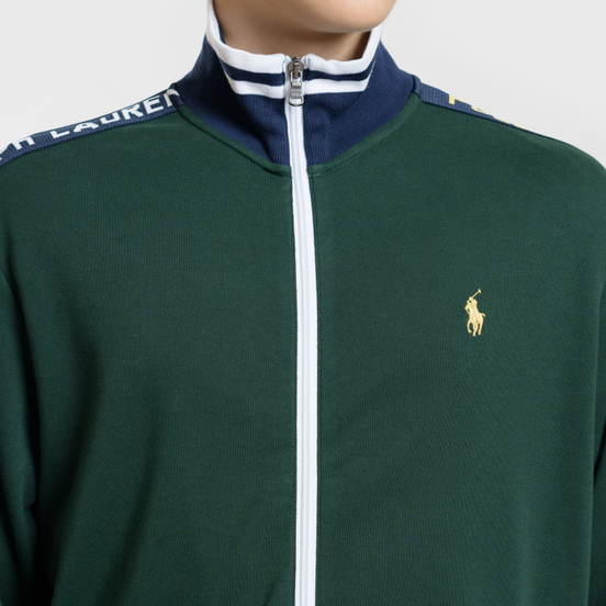 Мужская толстовка Polo Ralph Lauren Interlock Full Zip College Green