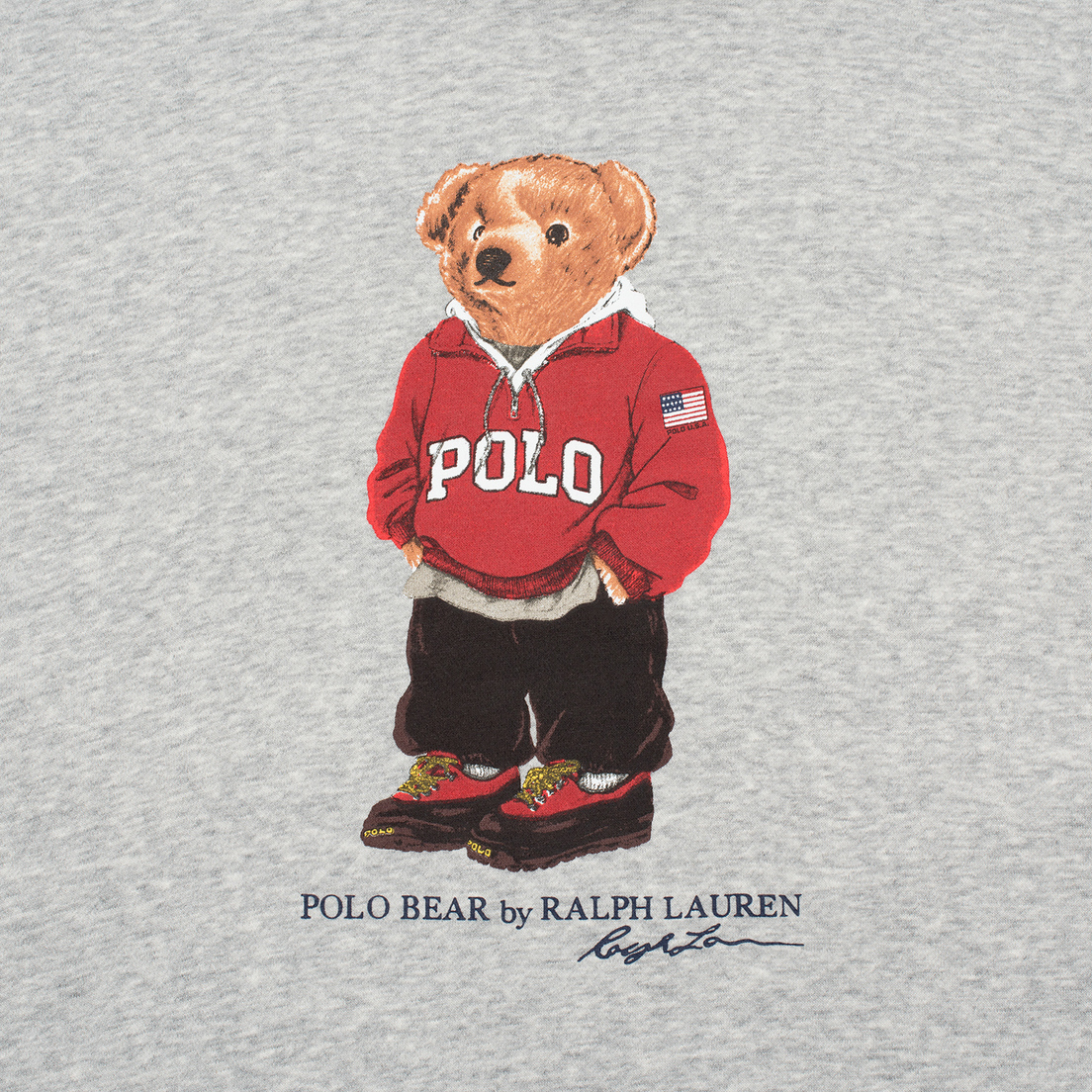 Polo Ralph Lauren Мужская толстовка Polo Bear Logo Hoodie Magic Fleece