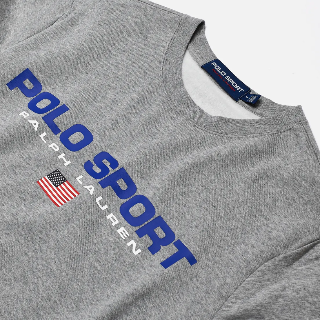 Polo Ralph Lauren Мужская толстовка Polo Sport Crew Neck Neon Fleece