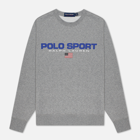 Мужская толстовка Polo Ralph Lauren Polo Sport Crew Neck Neon Fleece Andover Heather