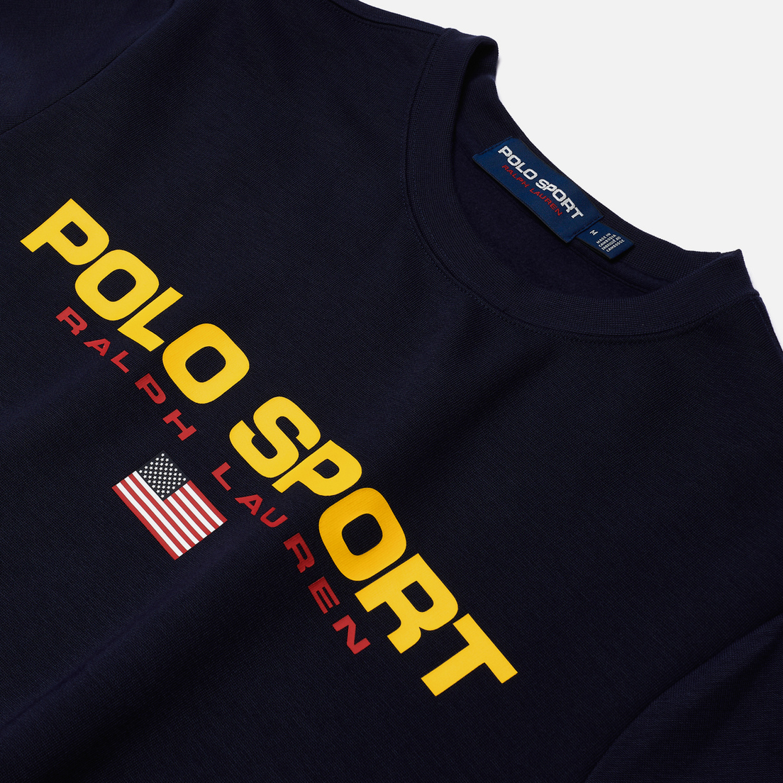Polo Ralph Lauren Мужская толстовка Polo Sport Crew Neck Neon Fleece