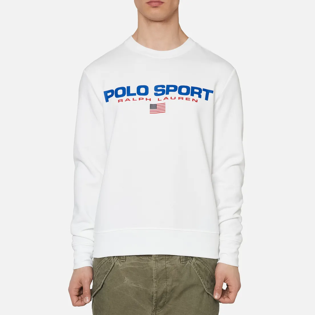 Polo Ralph Lauren Мужская толстовка Polo Sport Crew Neck Neon Fleece