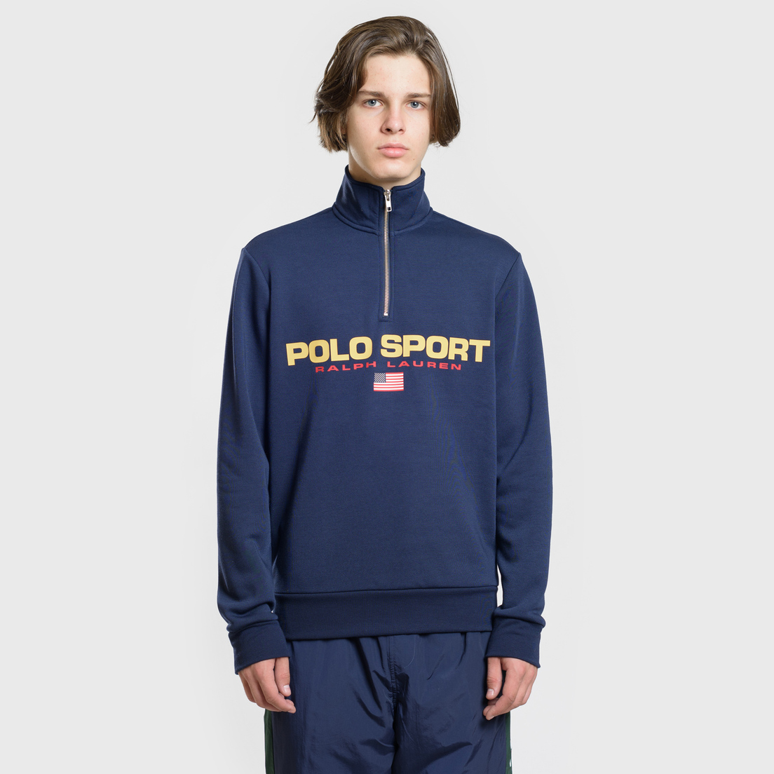 Polo ralph lauren sport half zip sweatshirt sale