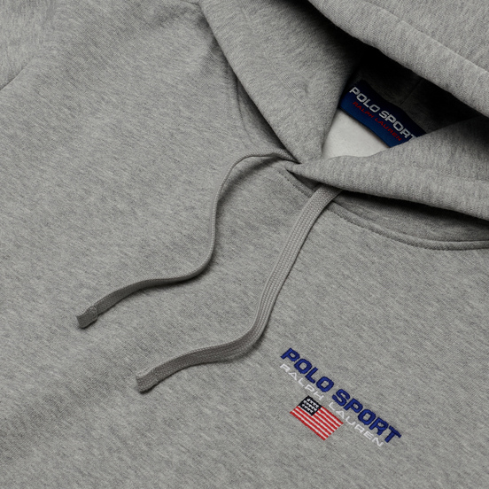 Мужская толстовка Polo Ralph Lauren Polo Sport Hoodie Neon Fleece Andover Heather