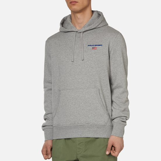 Мужская толстовка Polo Ralph Lauren Polo Sport Hoodie Neon Fleece Andover Heather