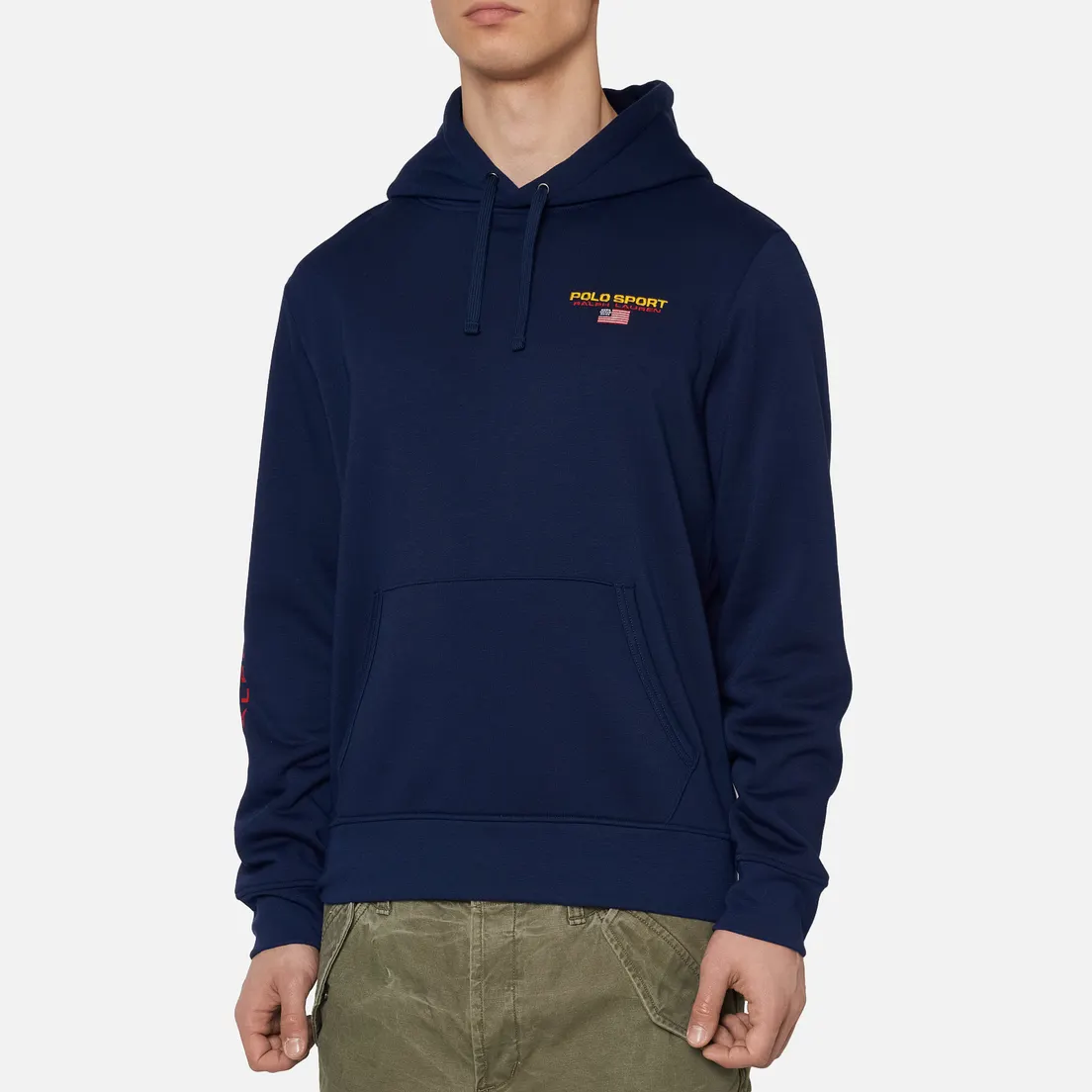 Polo Ralph Lauren Мужская толстовка Polo Sport Hoodie Neon Fleece