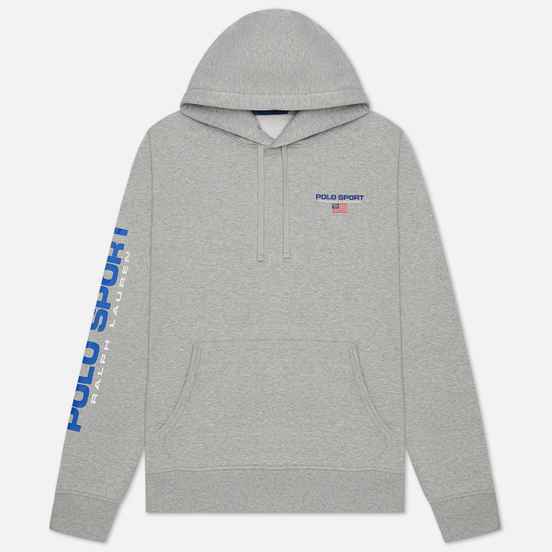 Мужская толстовка Polo Ralph Lauren Polo Sport Neon Fleece Hoodie Andover Heather