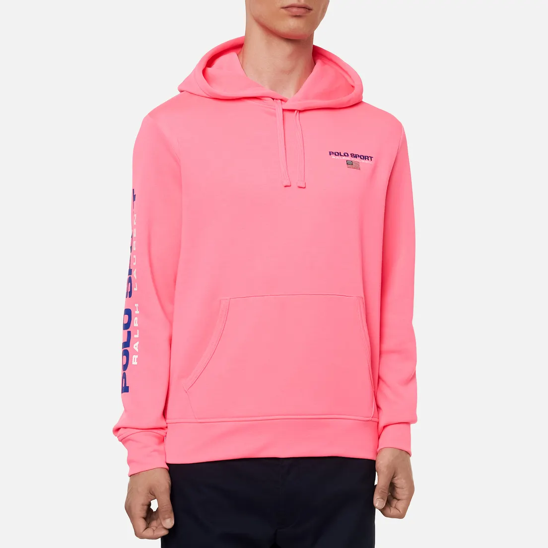 Polo Ralph Lauren Мужская толстовка Polo Sport Neon Fleece Hoodie