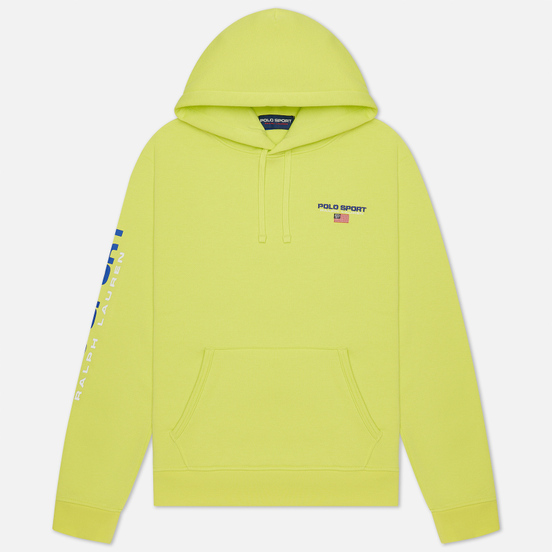 Мужская толстовка Polo Ralph Lauren Polo Sport Neon Fleece Hoodie Bright Pear