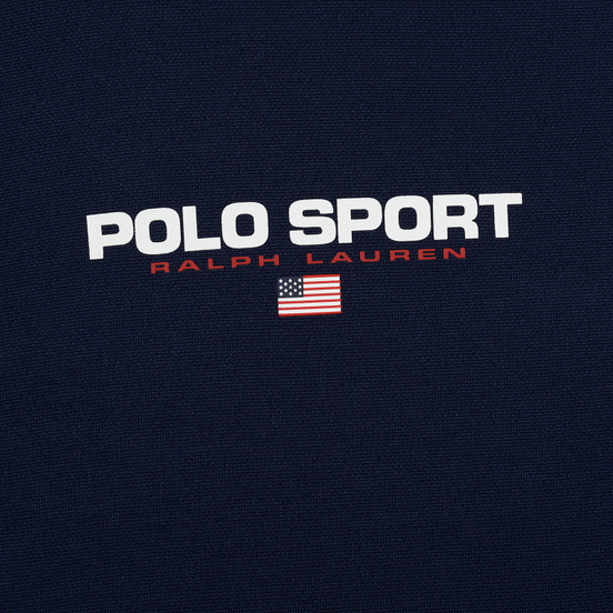 Мужская олимпийка Polo Ralph Lauren Polyester Tricot Fleece Cruise Navy