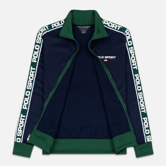 Мужская олимпийка Polo Ralph Lauren Polyester Tricot Fleece Cruise Navy