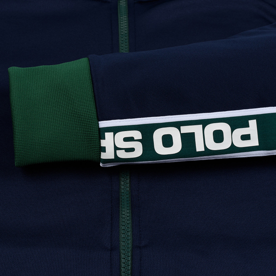 Мужская олимпийка Polo Ralph Lauren Polyester Tricot Fleece Cruise Navy