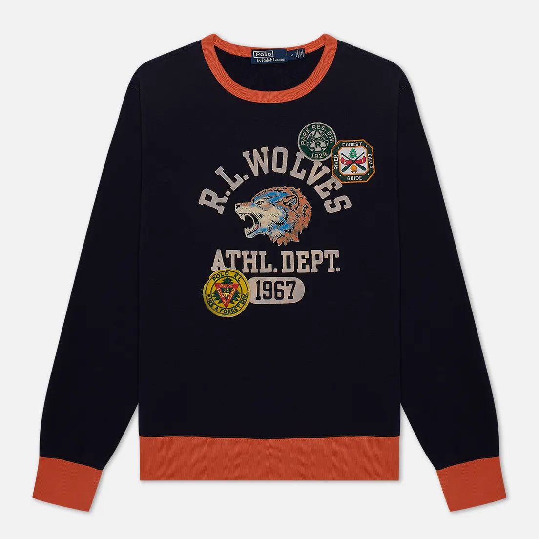 Polo Ralph Lauren Мужская толстовка R.L. Wolves Vintage Fleece