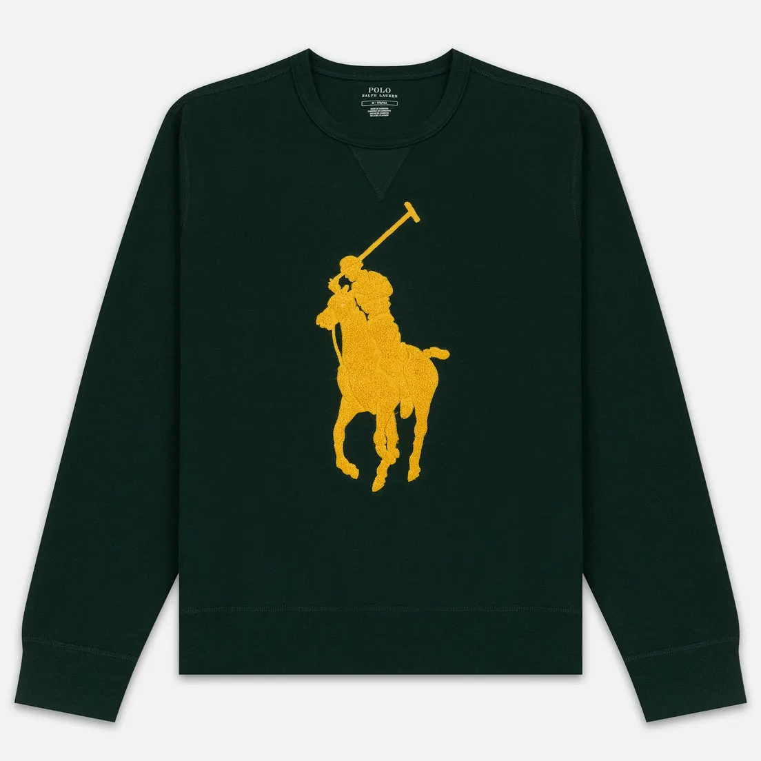 Polo Ralph Lauren Мужская толстовка Signature Embroidered Big Pony Crew Neck