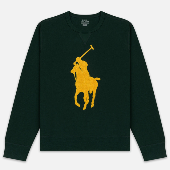 Мужская толстовка Polo Ralph Lauren Signature Embroidered Big Pony Crew Neck College Green