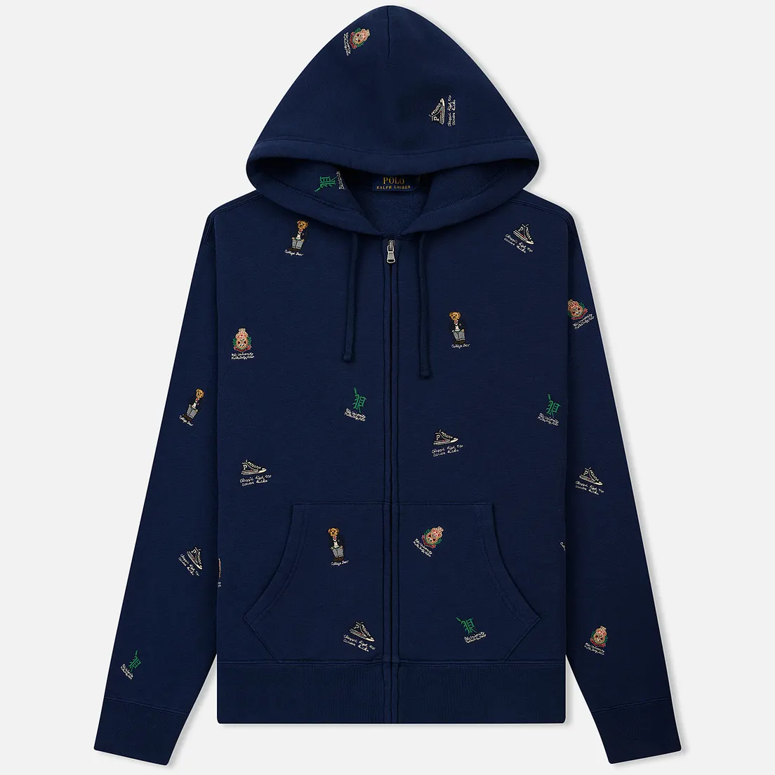 Polo Ralph Lauren Мужская толстовка Vintage Print Bear Hoodie