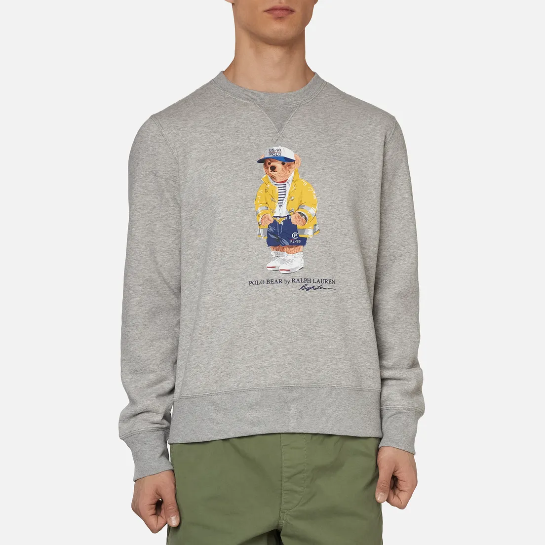 Polo Ralph Lauren Мужская толстовка Yachting Bear Magic Fleece