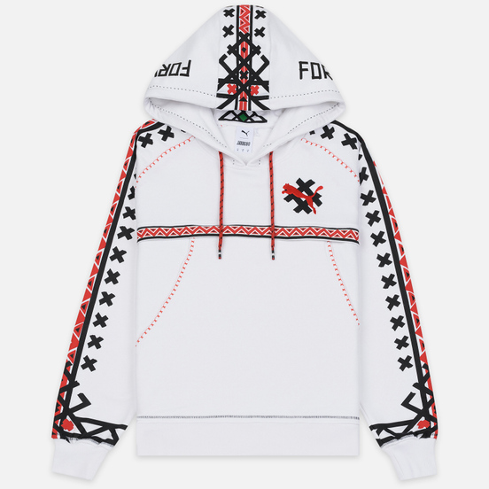 Мужская толстовка Puma x JAHNKOY Hoodie White