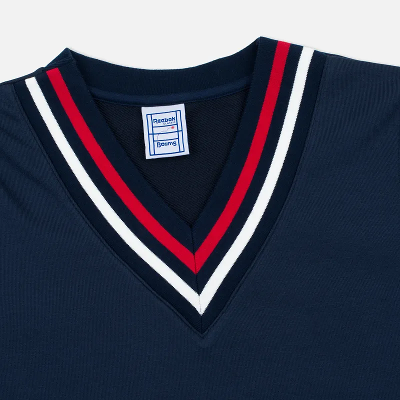 Reebok Мужская толстовка x Beams Tennis V Neck