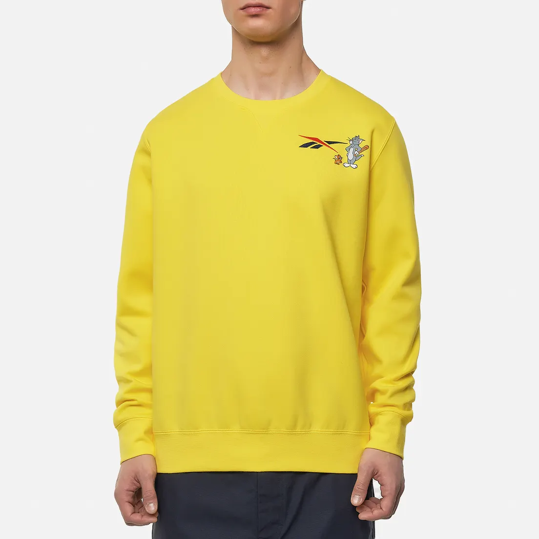 Reebok Мужская толстовка x Tom & Jerry Oversize Crew Neck