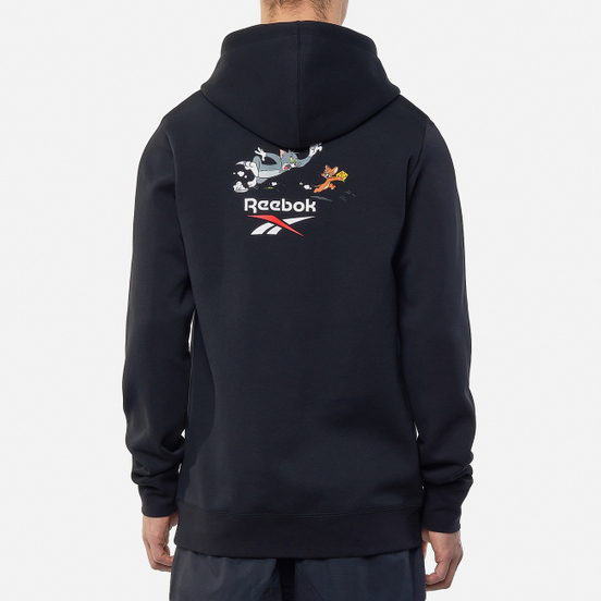 Мужская толстовка Reebok x Tom & Jerry Oversize Hoodie Black