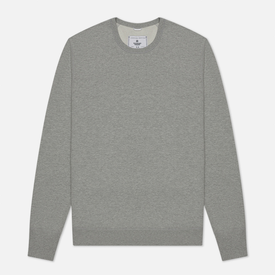 Мужская толстовка Reigning Champ Crew Neck Midweight Twill Terry Heather Grey