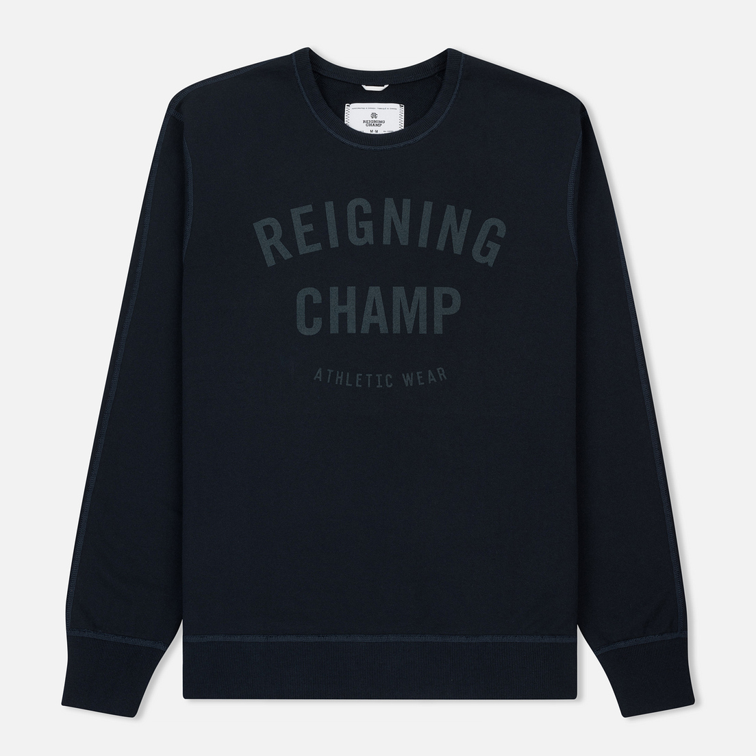 Reigning Champ Мужская толстовка Gym Logo Crew Neck