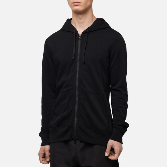 Мужская толстовка Reigning Champ Knit Lightweight Terry Full Zip Hoodie Black