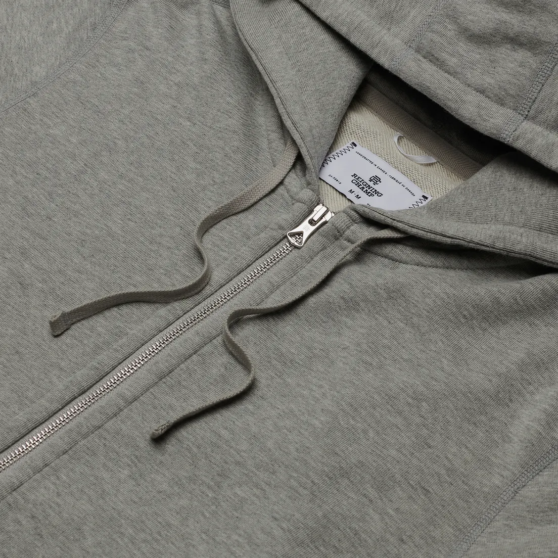 Reigning Champ Мужская толстовка Knit Lightweight Terry Full Zip Hoodie