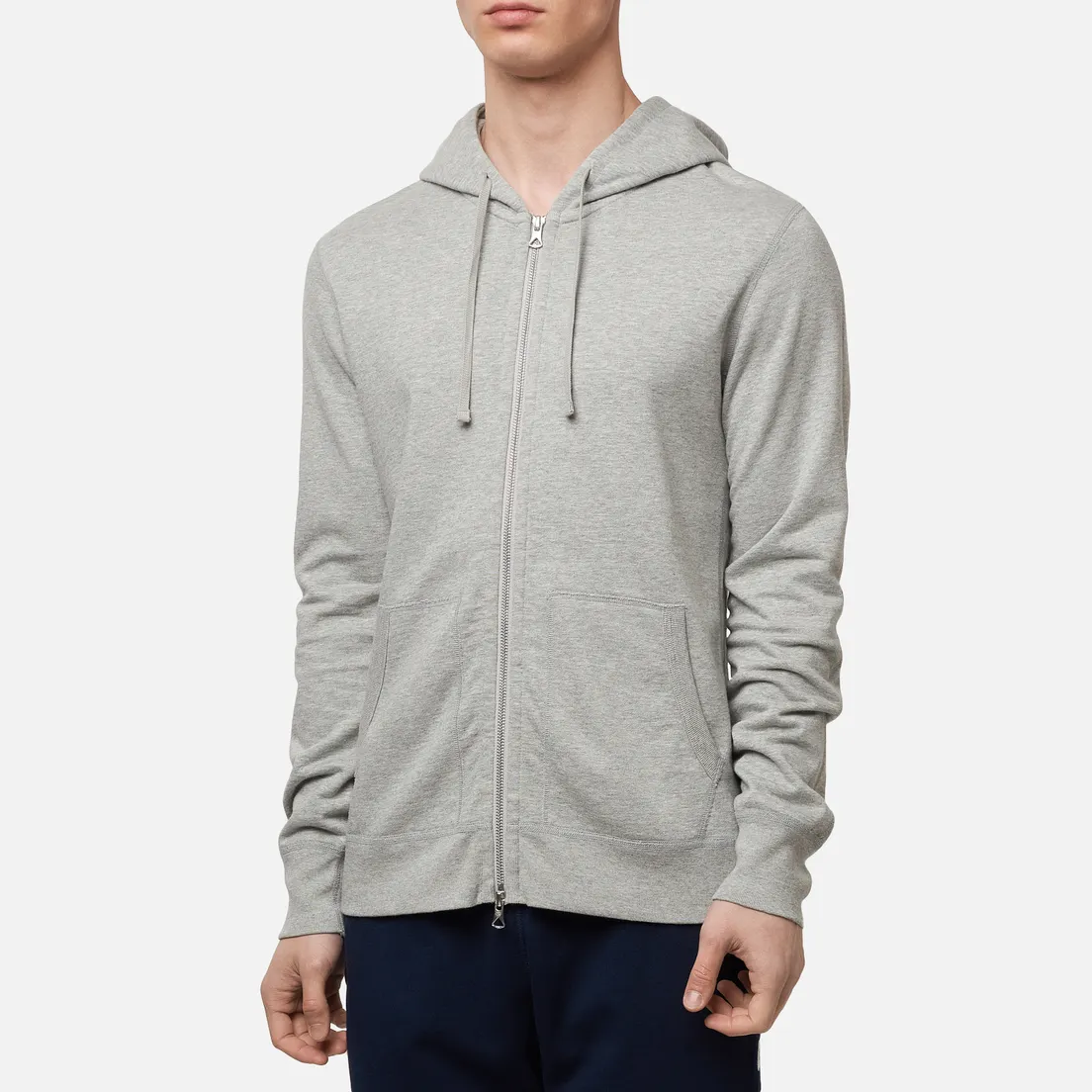 Reigning Champ Мужская толстовка Knit Lightweight Terry Full Zip Hoodie