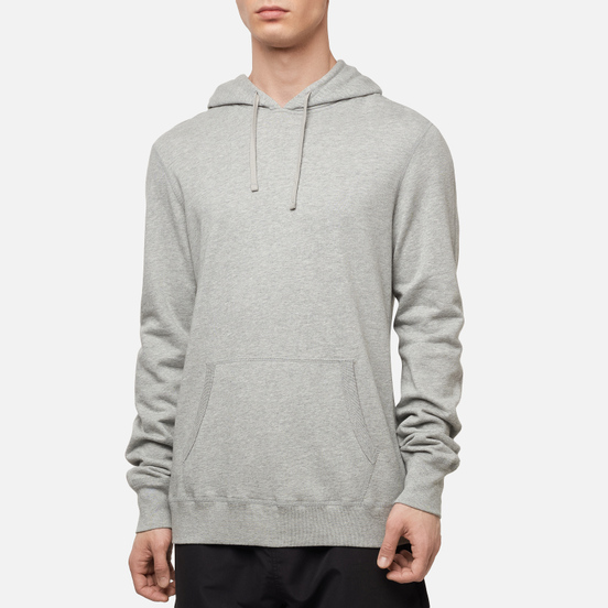 Мужская толстовка Reigning Champ Knit Lightweight Terry Pullover Hoodie Heather Grey