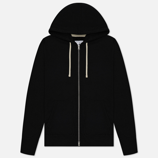 Мужская толстовка Reigning Champ Midweight Terry Full Zip Black