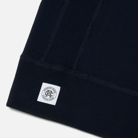 Мужская толстовка Reigning Champ Midweight Terry Full Zip Navy