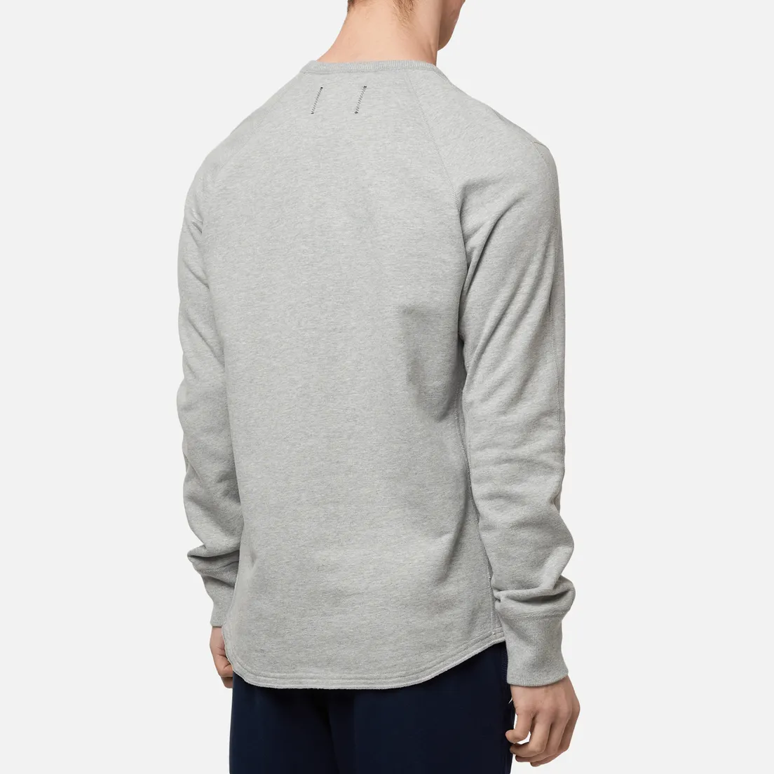 Reigning Champ Мужская толстовка Midweight Terry Scalloped Crew Neck