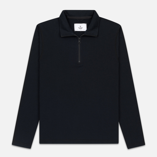 Мужская толстовка Reigning Champ Pima Lightweight Terry Half Zip Pullover Black
