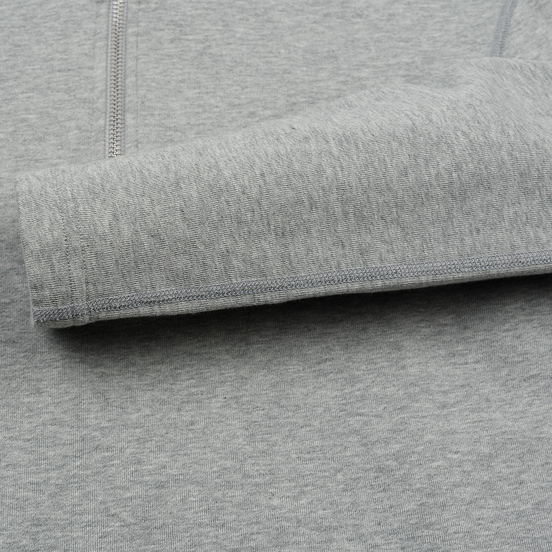 Мужская толстовка Reigning Champ Pima Lightweight Terry Half Zip Pullover Heather Grey
