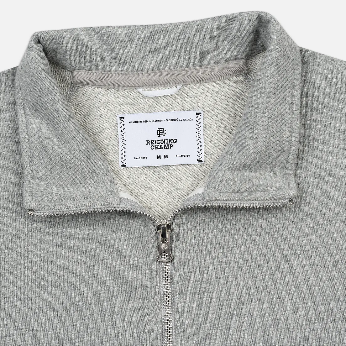 Reigning Champ Мужская толстовка Pima Lightweight Terry Half Zip Pullover