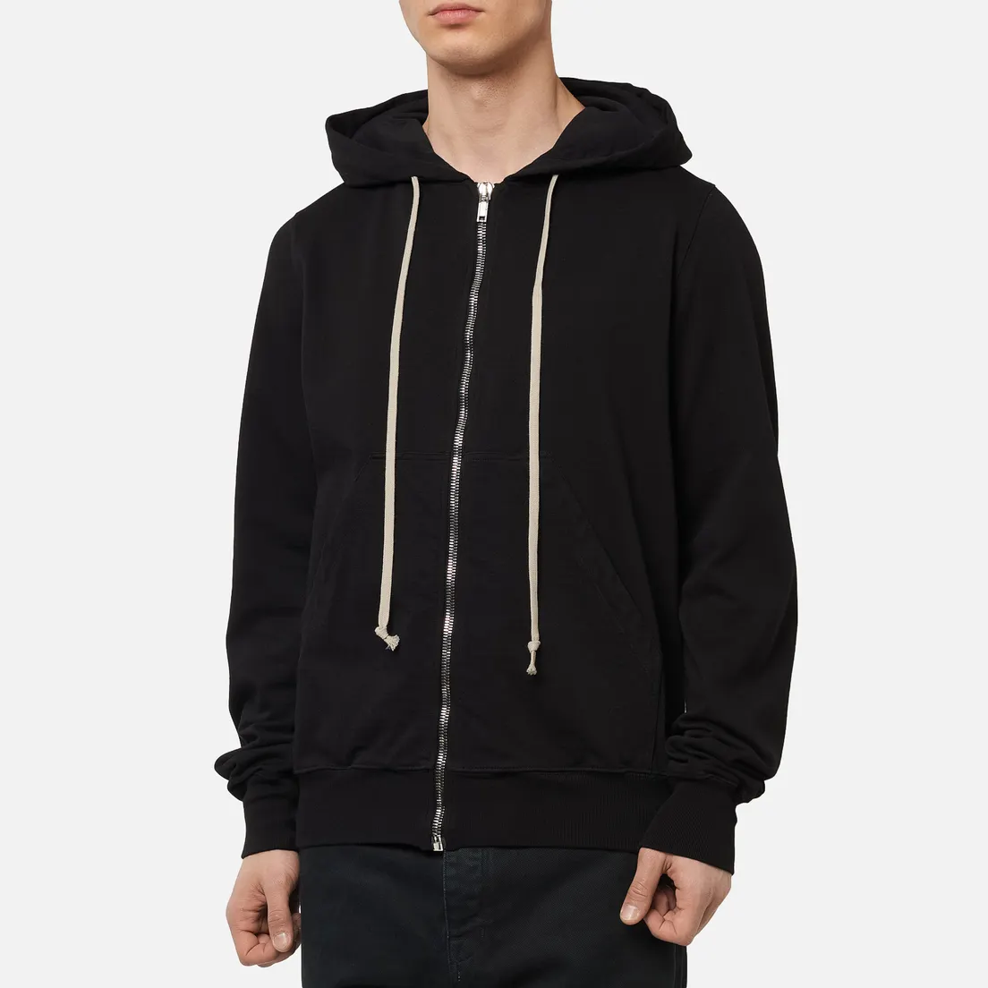 Rick Owens DRKSHDW Мужская толстовка Tecuatl Pentagram Jason's Zip Hoodie