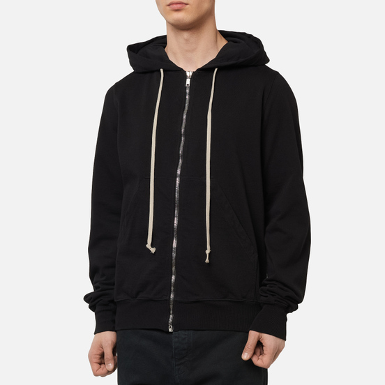Мужская толстовка Rick Owens DRKSHDW Tecuatl Pentagram Jason's Zip Hoodie Black/Pearl