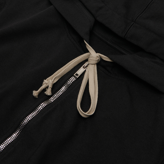 Мужская толстовка Rick Owens DRKSHDW Tecuatl Pentagram Jason's Zip Hoodie Black/Pearl