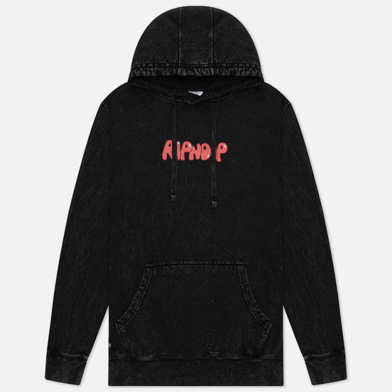 Мужская толстовка RIPNDIP Cherry Blossom Hoodie Grey Mineral Wash