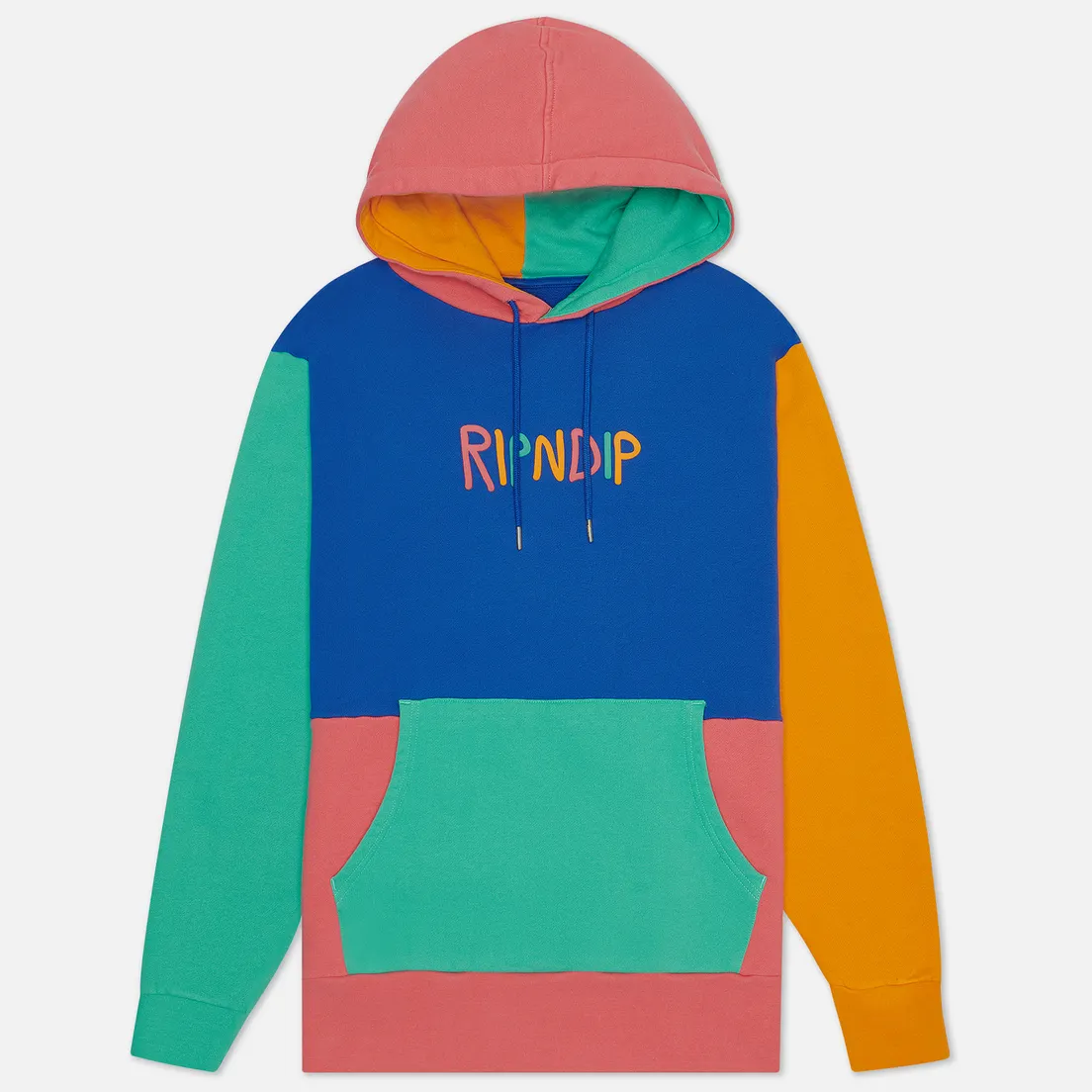 RIPNDIP Мужская толстовка Color Block Multi Panel Hoodie