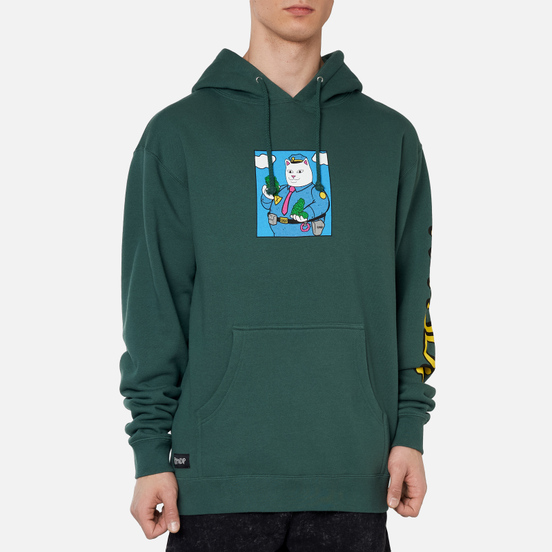 Мужская толстовка RIPNDIP Confiscated Hoodie Hunter Green