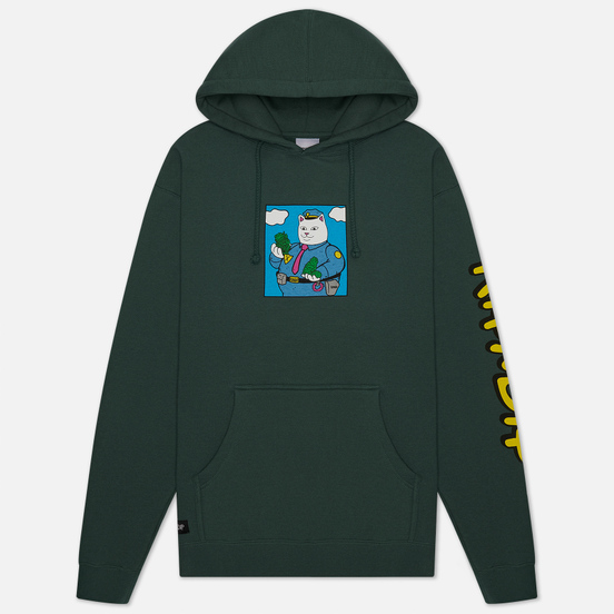 Мужская толстовка RIPNDIP Confiscated Hoodie Hunter Green