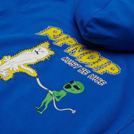 Мужская толстовка RIPNDIP Electrify Hoodie Royal Blue