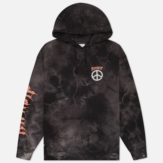 Мужская толстовка RIPNDIP Expressions Hoodie Black Lightning Wash