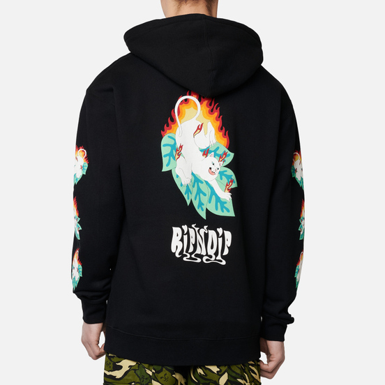 Мужская толстовка RIPNDIP Fuego Hoodie Black