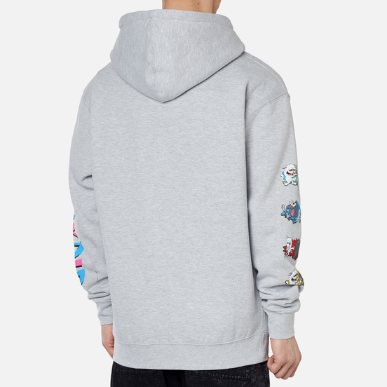 Мужская толстовка RIPNDIP Hash Bros Hoodie Heather Grey