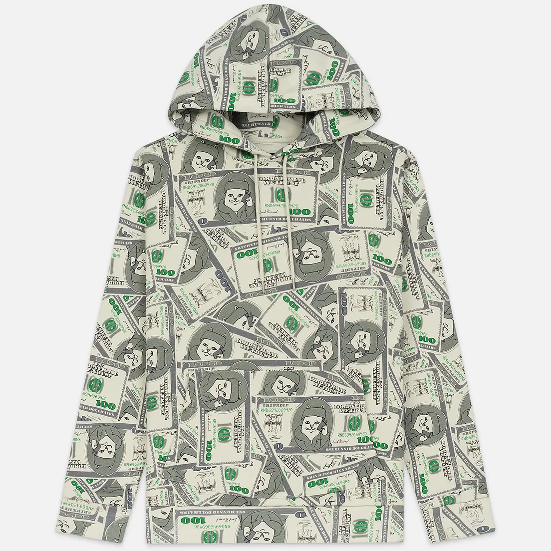 RIPNDIP Мужская толстовка Money Bag Hoodie
